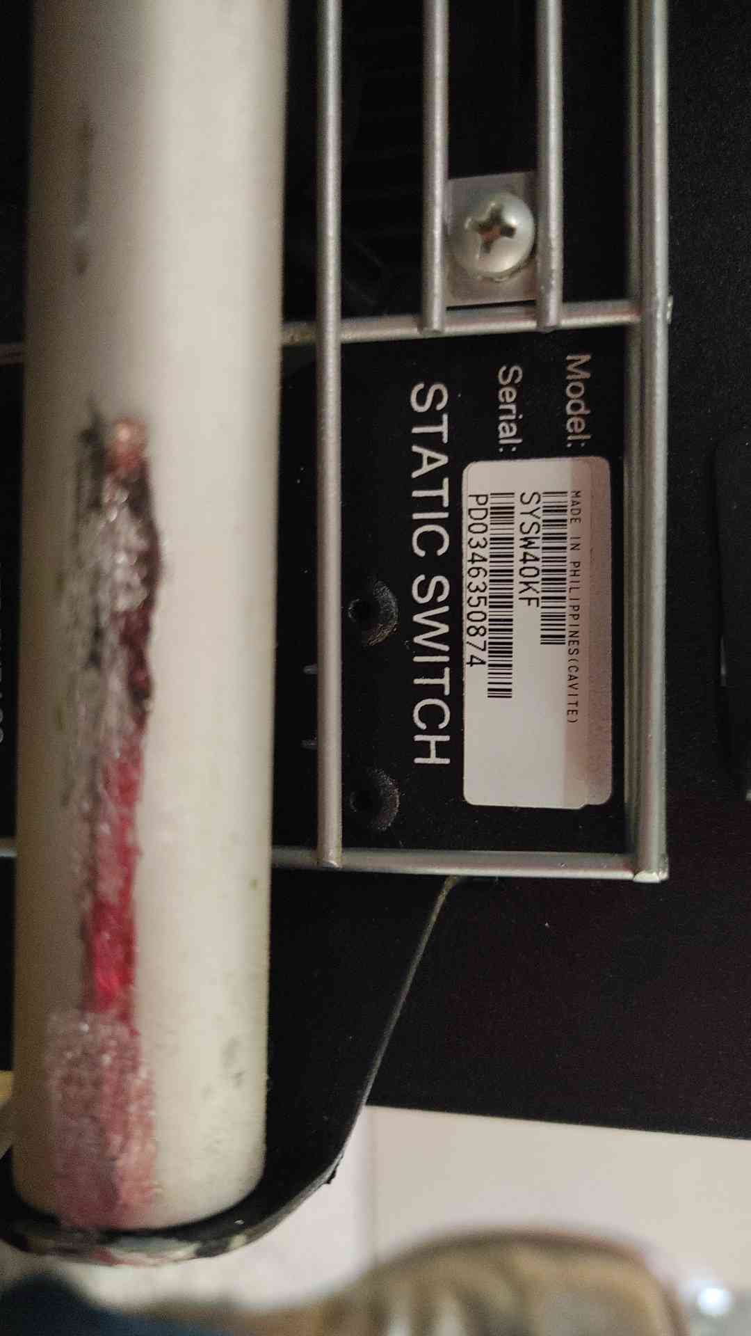 New in Box Broken Handle APC Symmetra PX Static Bypass Switch 208V 40KVA 3PH SYSW40KF