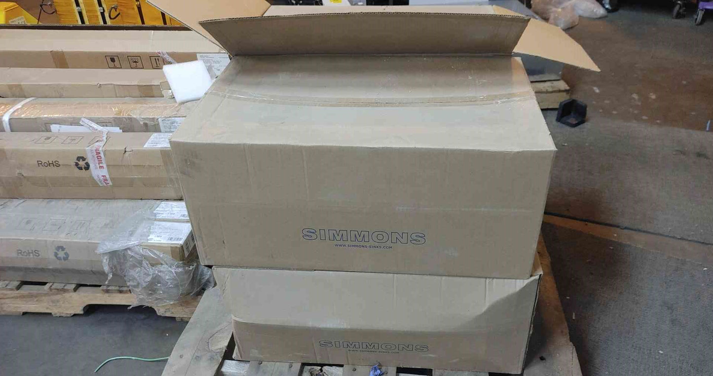 SIMMONS Plastic Drop In Sink Basin (104087)(104087)