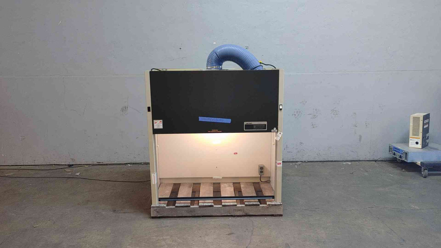 4' Labconco Chemical Lab Fume Hood Compact with Duct Flex Pipe (104304)