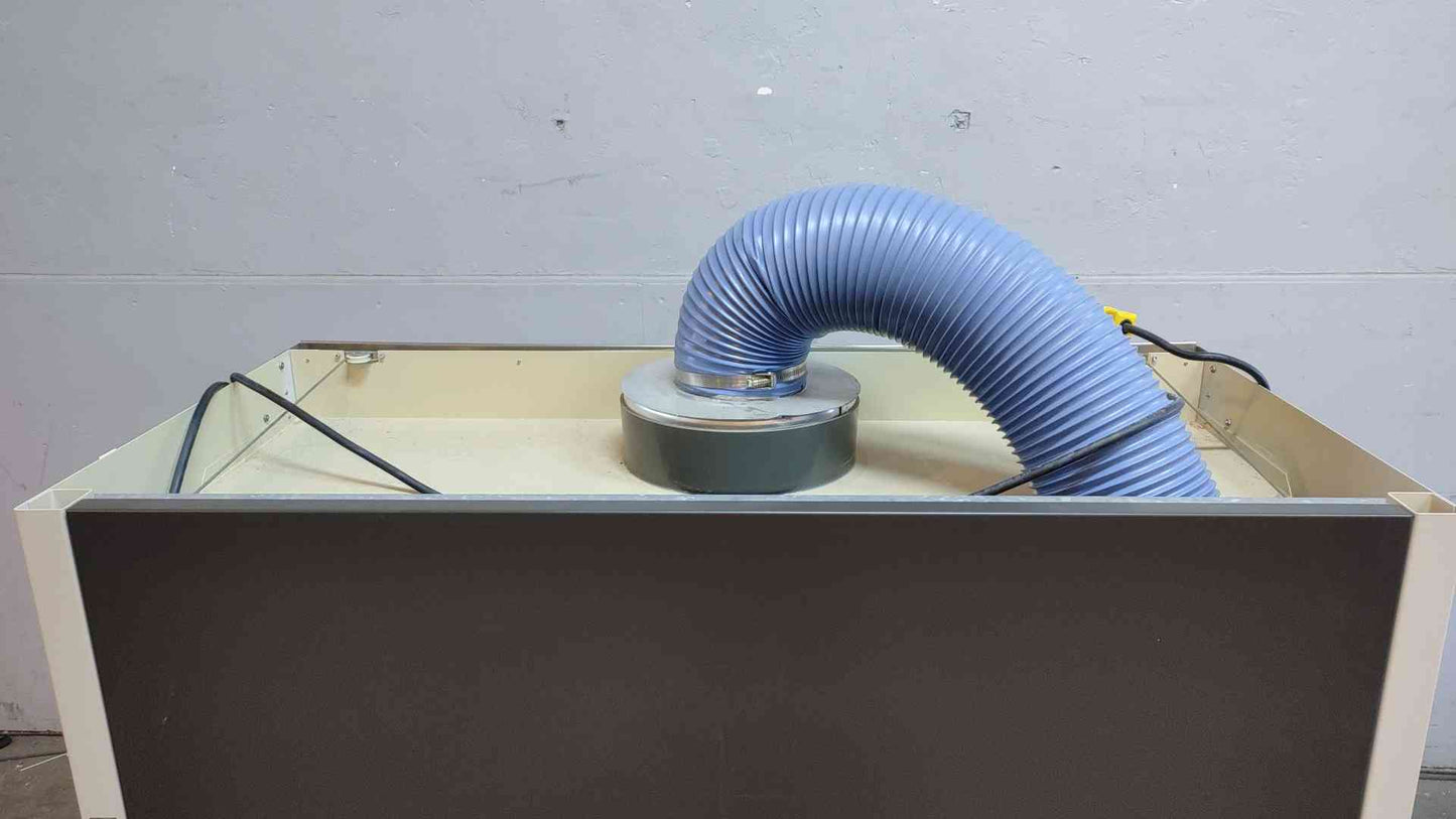 4' Labconco Chemical Lab Fume Hood Compact with Duct Flex Pipe (104304)
