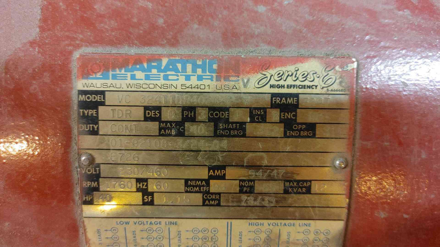 Bell & Gossett 20HP Marathon Motor Pump VSCBF10RHR(104284)