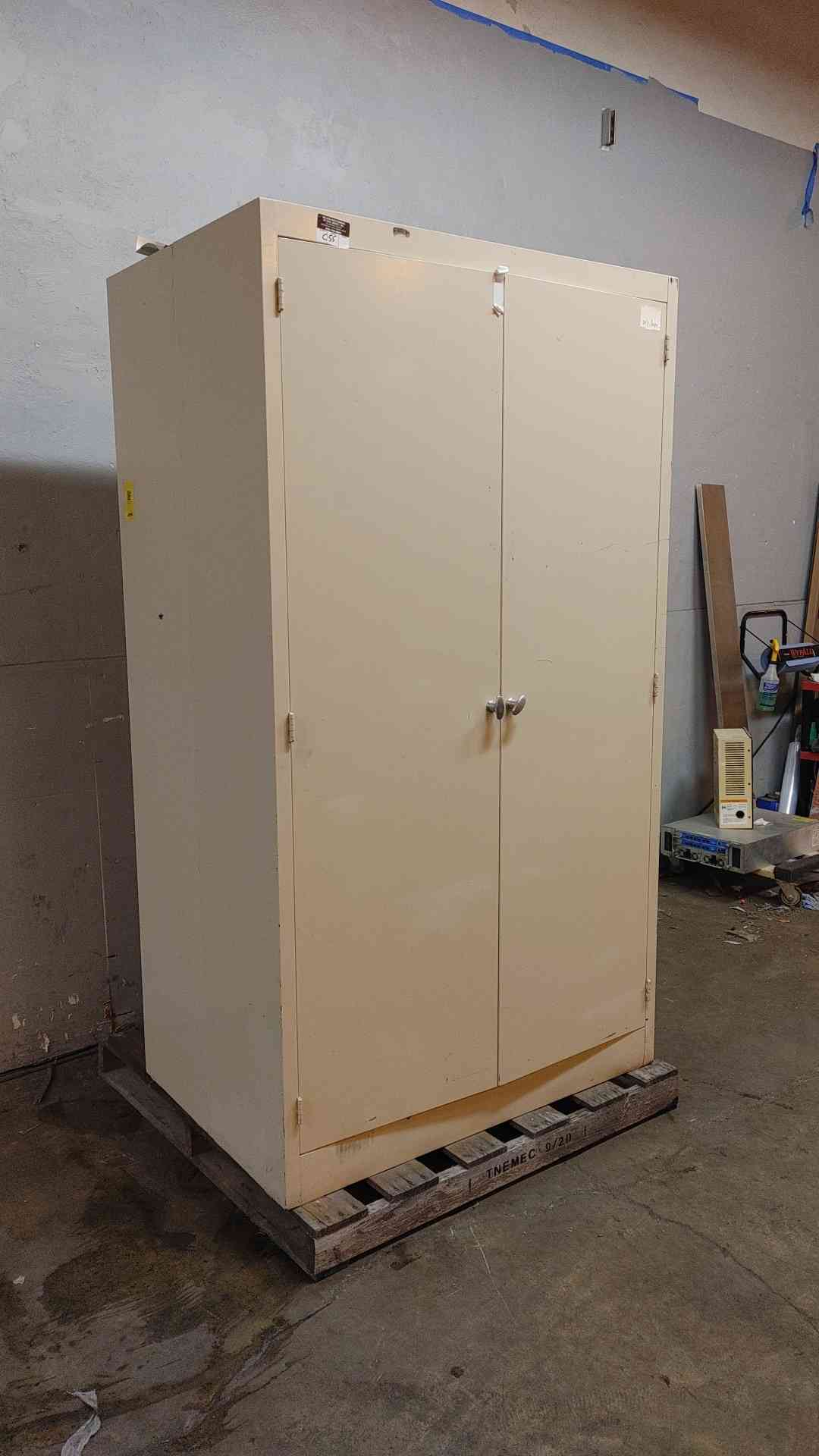 7' Tall Solid Storage Cabinet W/O Latch(104393)