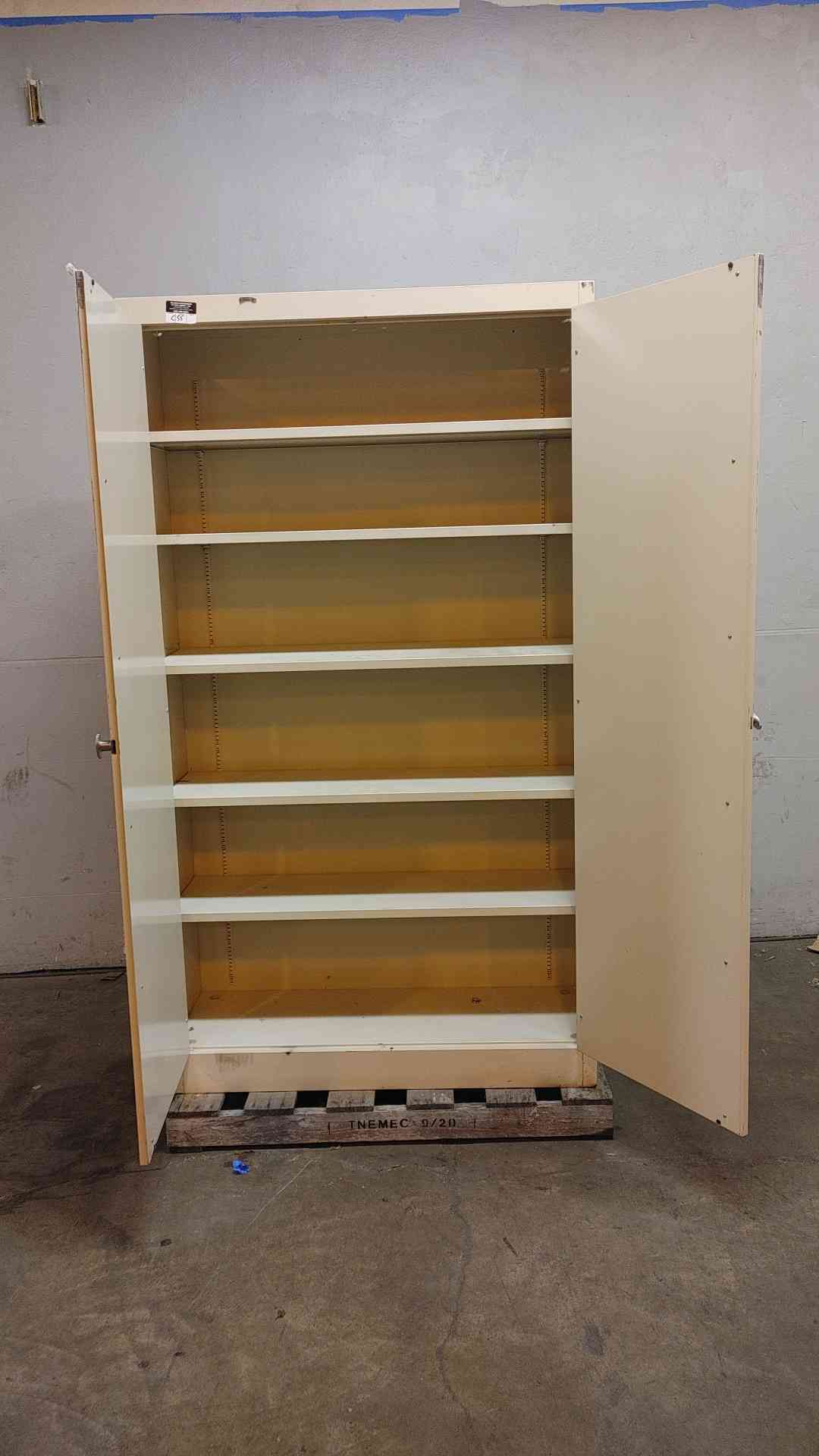 7' Tall Solid Storage Cabinet W/O Latch(104393)