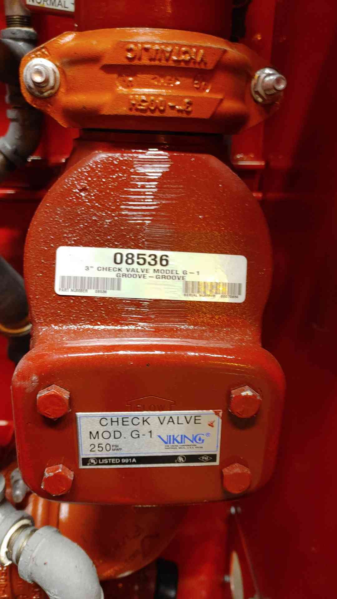 Viking TotalPac Integrated Fire Protection System 175PSI 120VAC FM-080A-0-08A(104403)