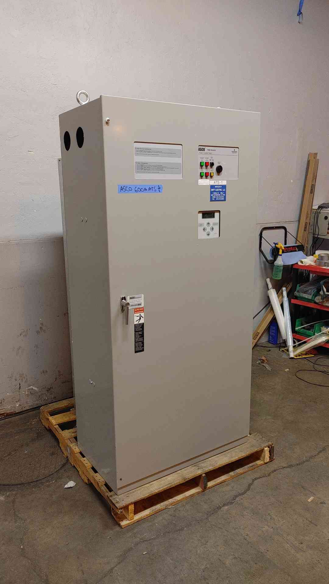 ASCO 7000 Series ATS 600A 480V 3PH H07ATSC30600N5XC(104462)