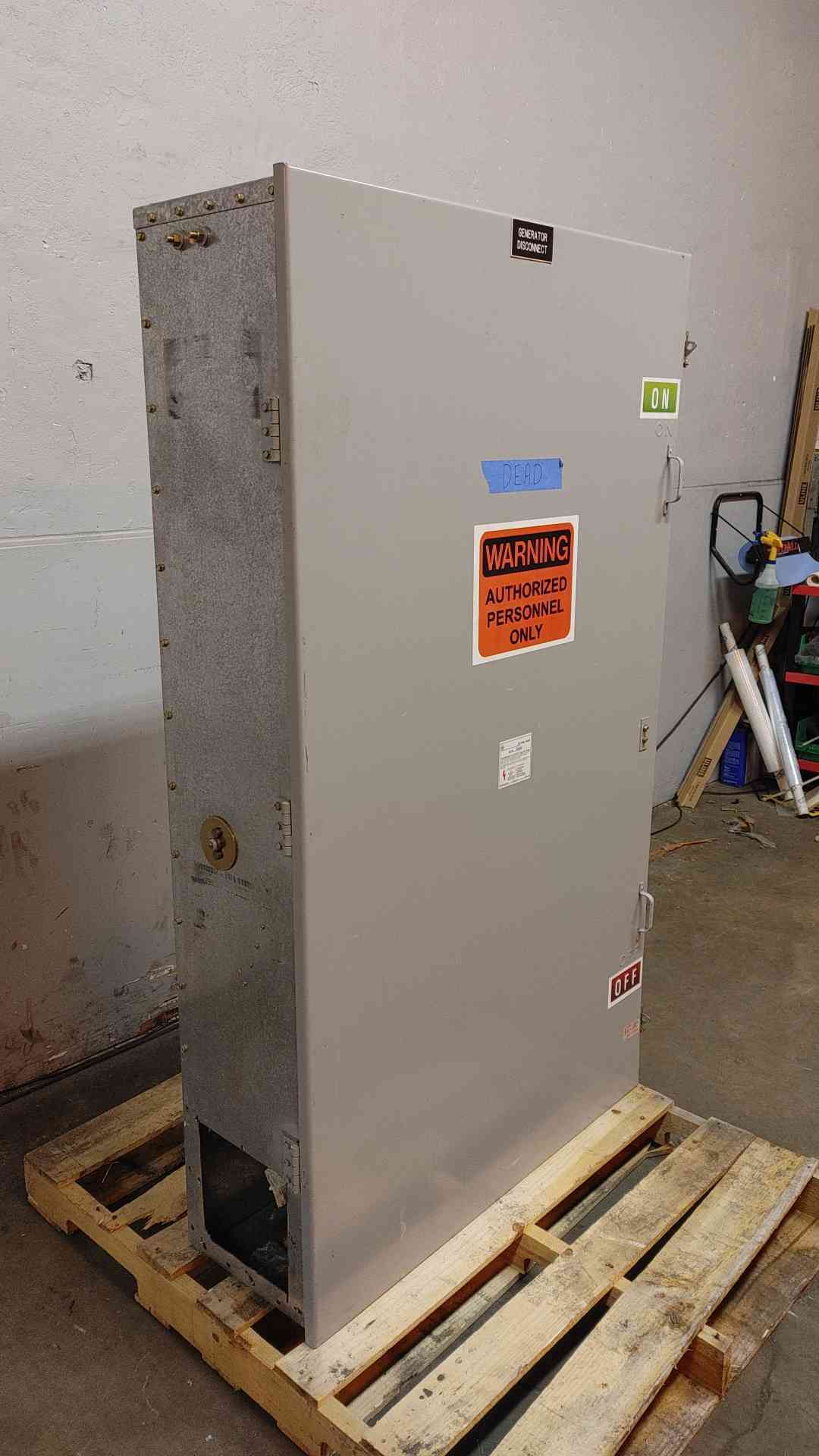 General Electric Indoor Heavy Duty Safety Switch 1200A 600VAC TC36368(104480)