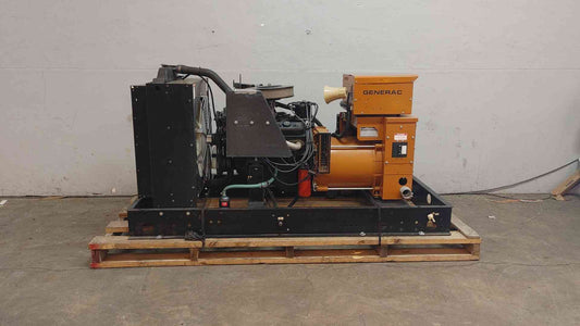 35KW Generac Generator 1PH LP Nat Gas 1316Hrs. Load Tested(104506)