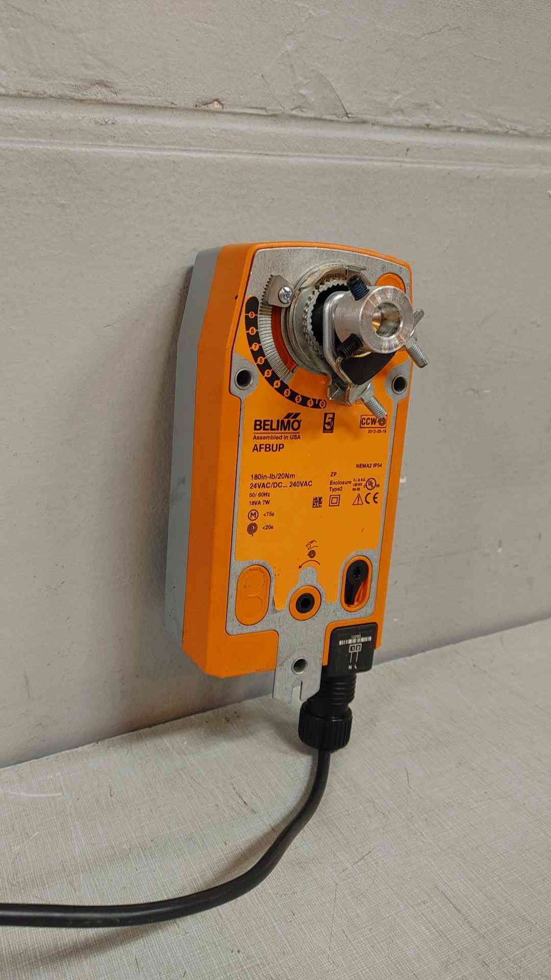 Belimo Actuator 24VAC/DC 7W 18VA AFBUP(104559)