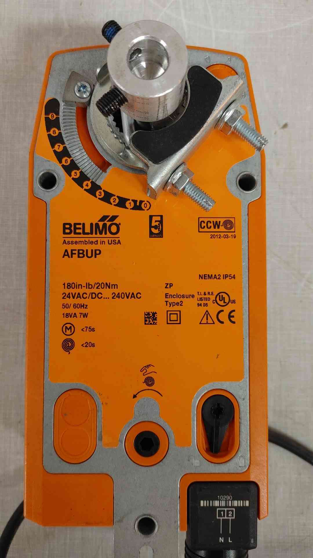 Belimo Actuator 24VAC/DC 7W 18VA AFBUP(104559)