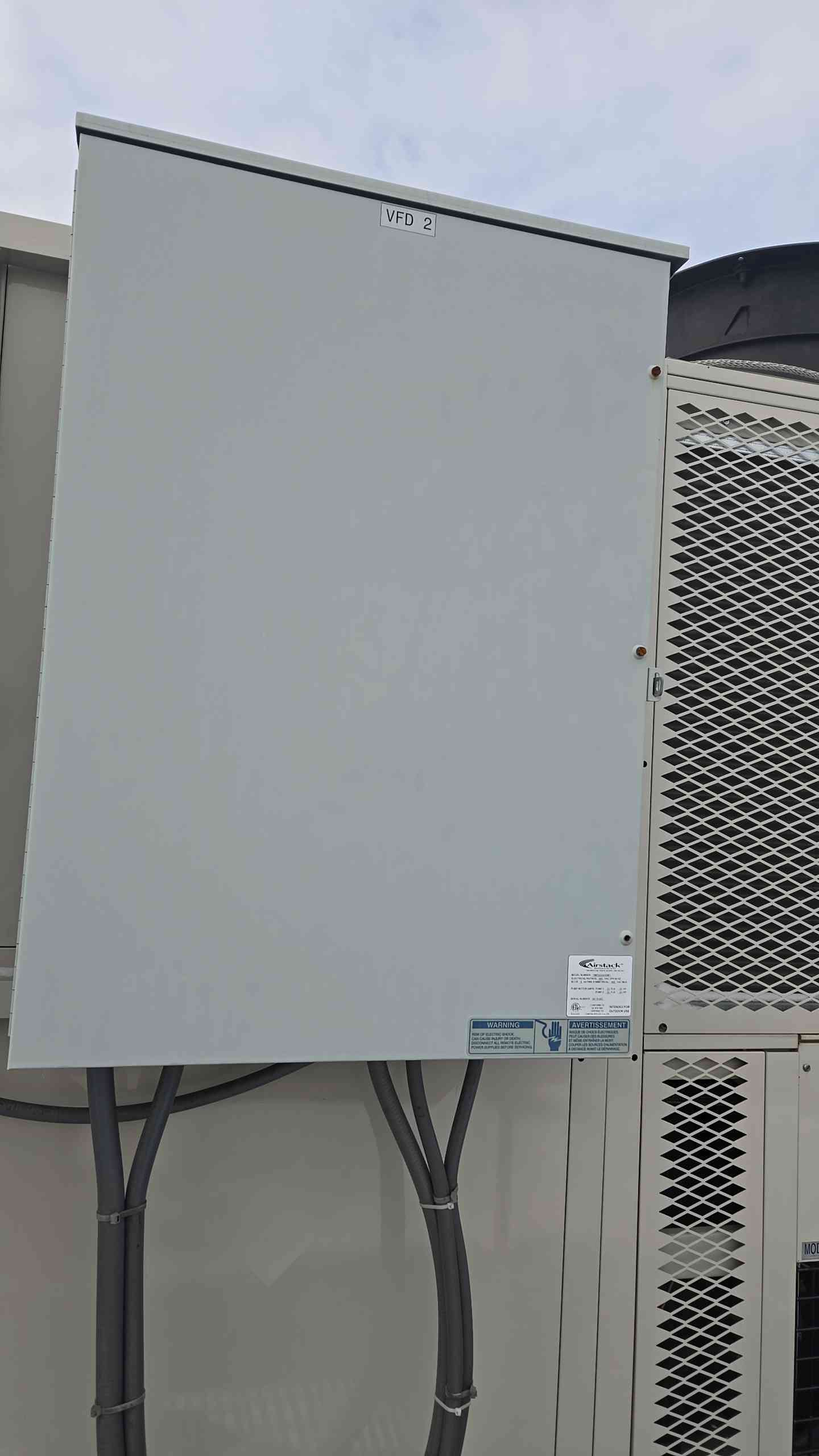150 Ton AirStack Modular ASP Air Chiller 460Vac 3Ph by MutliStack