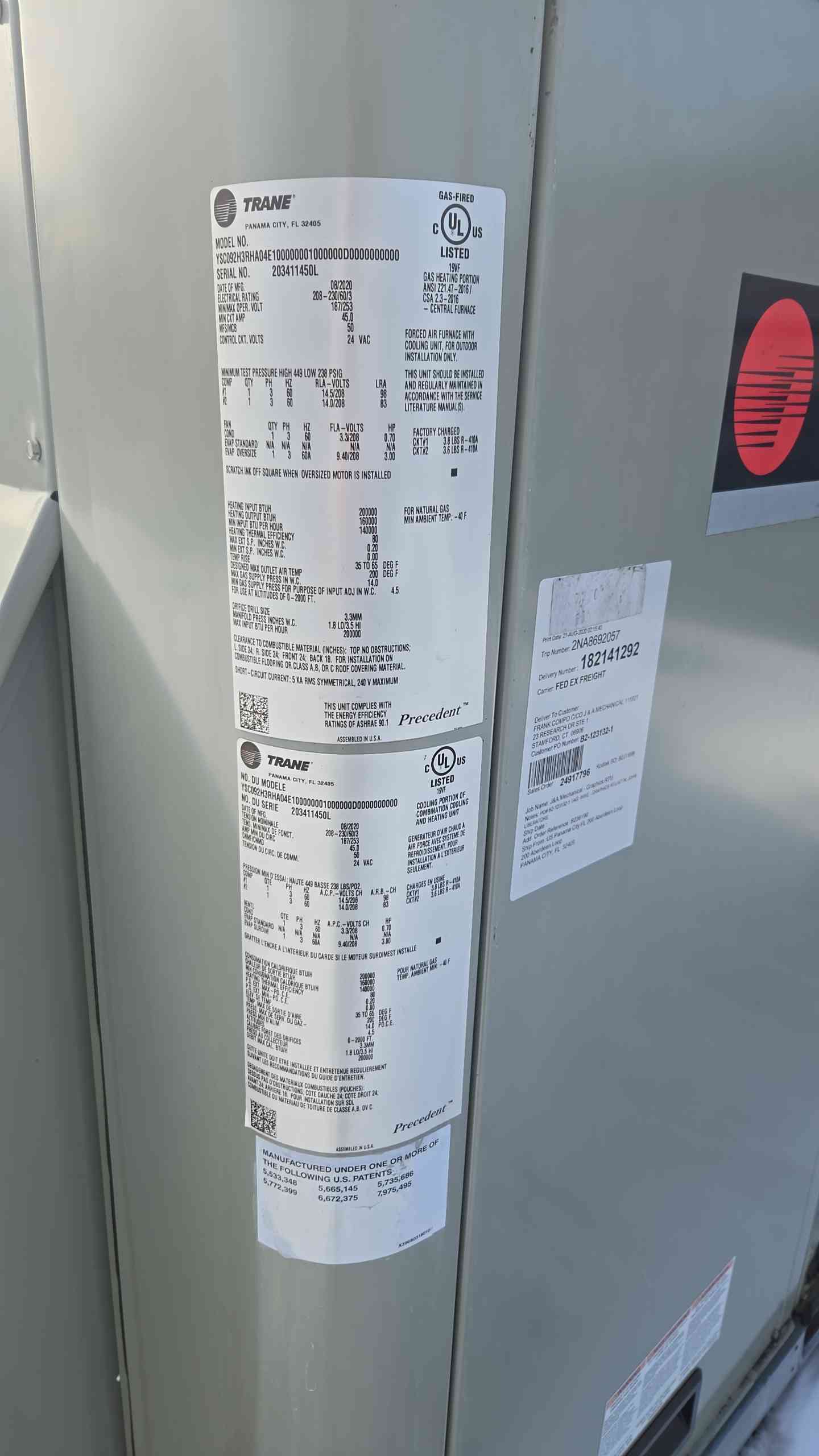 150 Ton AirStack Modular ASP Air Chiller 460Vac 3Ph by MutliStack