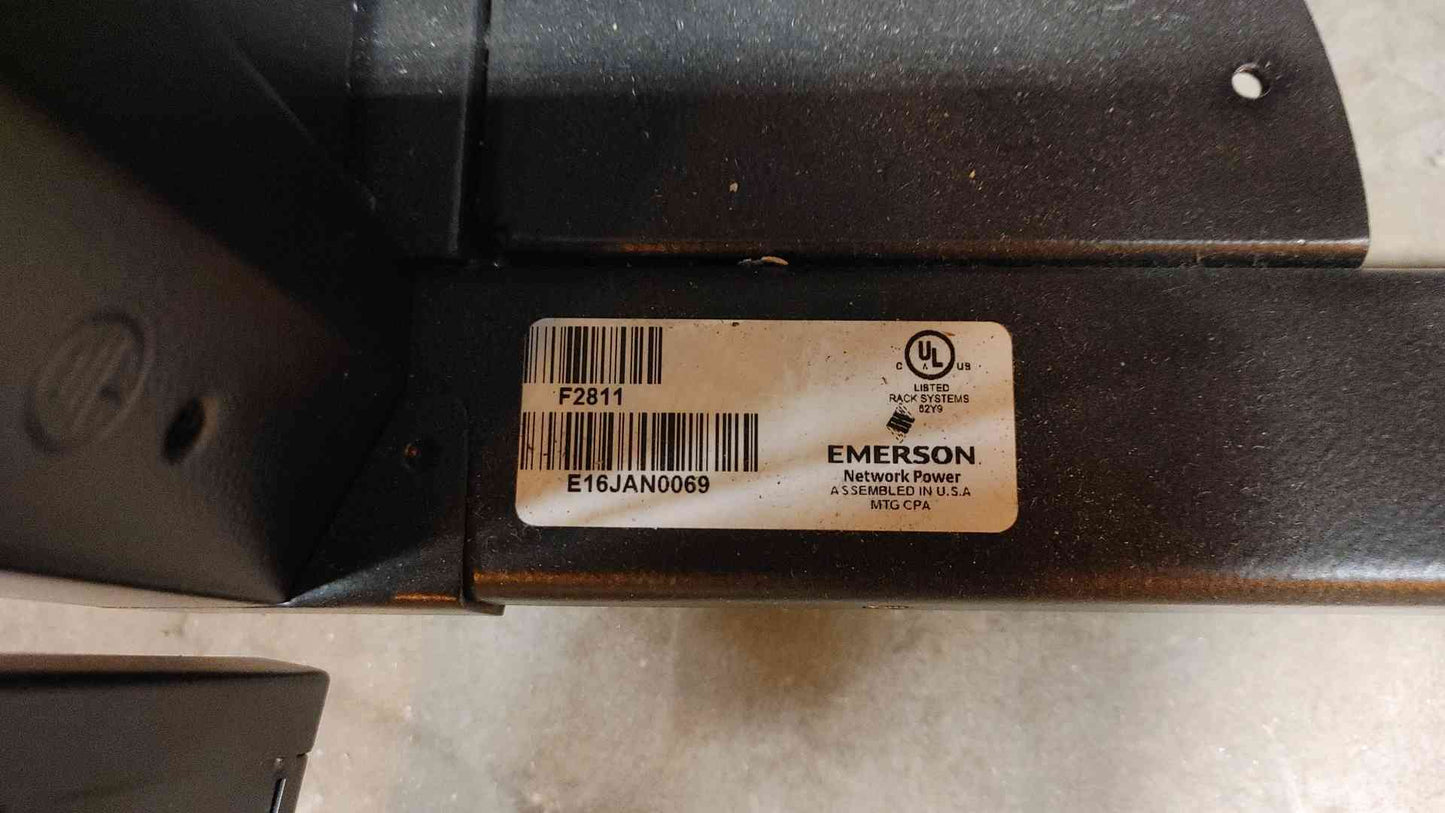 Emerson Fully Enclosed Rolling Server Rack F2811