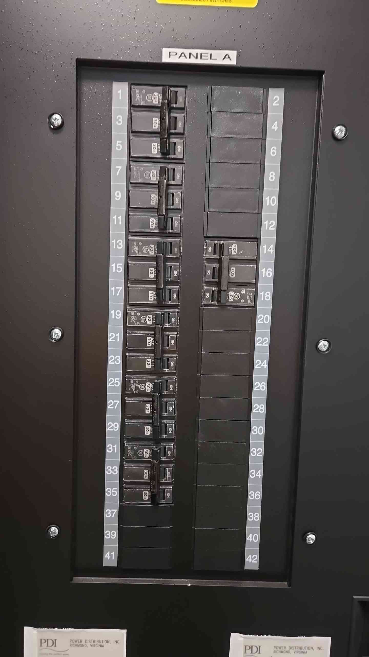 225A PDI RPP 208/208v with Branch Circuit Monitoring BCM (107632)