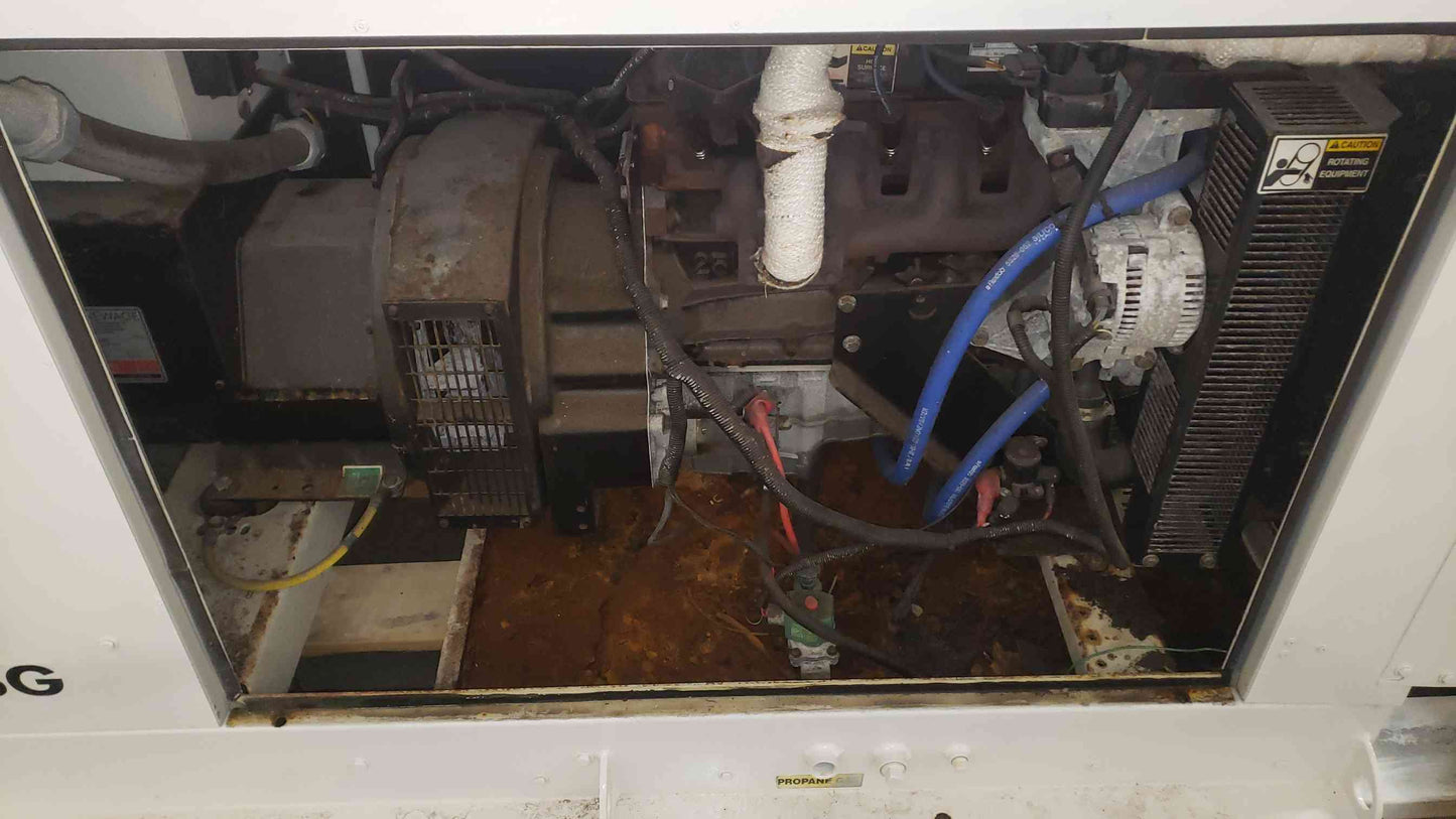 30KW Lynx 30SG 120/240V 1&3PH Nat Gas LP 325 Hrs. TESTED (SKU: 107723)