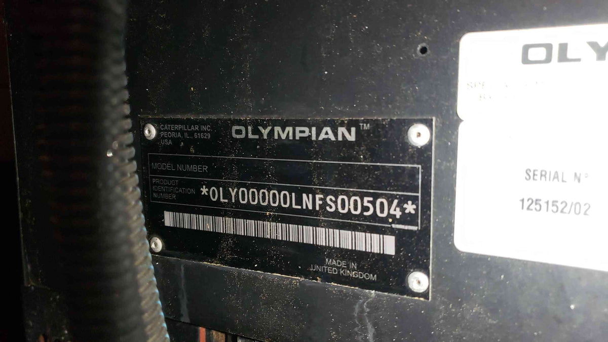 40KW Cat Olympian Ford Nat Gas LP G40F3 418 Hrs. TESTED (SKU: 107725)