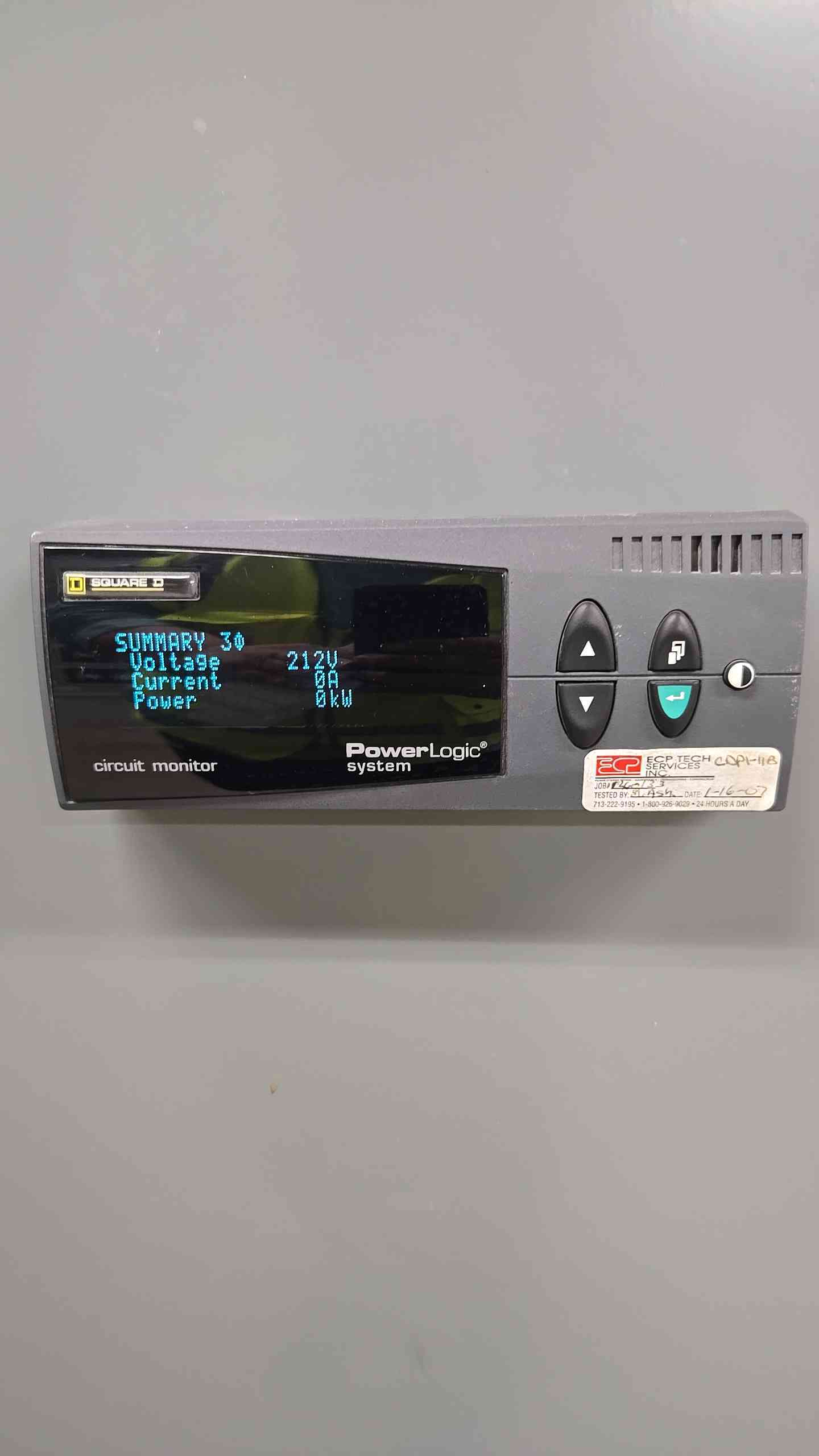 Square D Power Logic Monitoring System (107640)