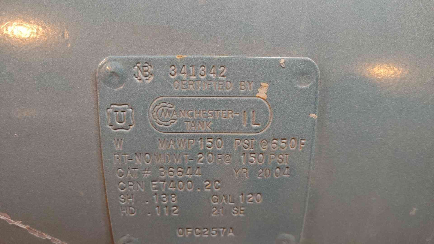 Curtis Compressor & Air Dryer 120Gal 150PSI 12DN9ED