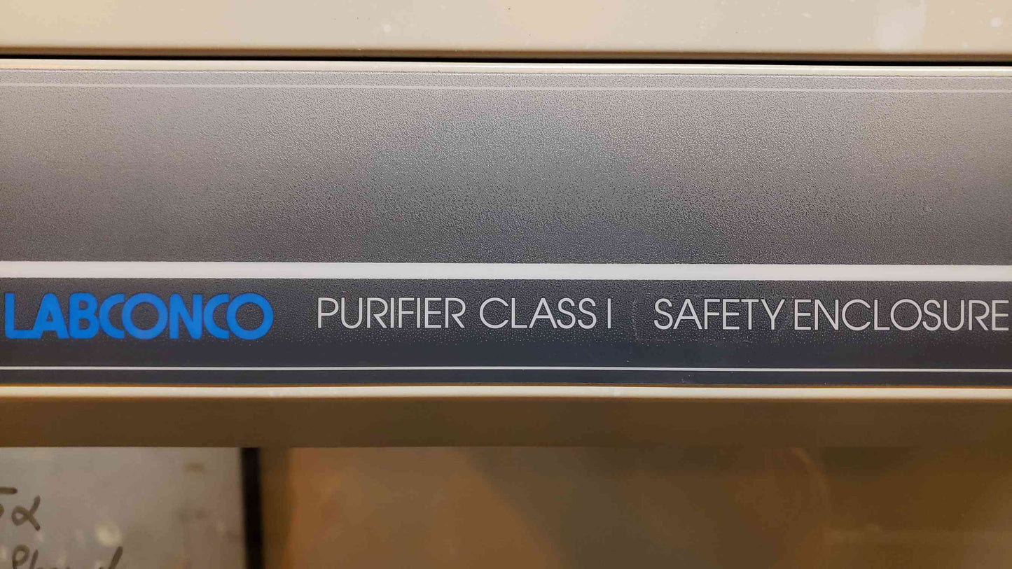 Labconco 115V 1PH 3' Purifier Class I Safety Enclosure 3730001 Hood Biosafety (SKU: 108012)