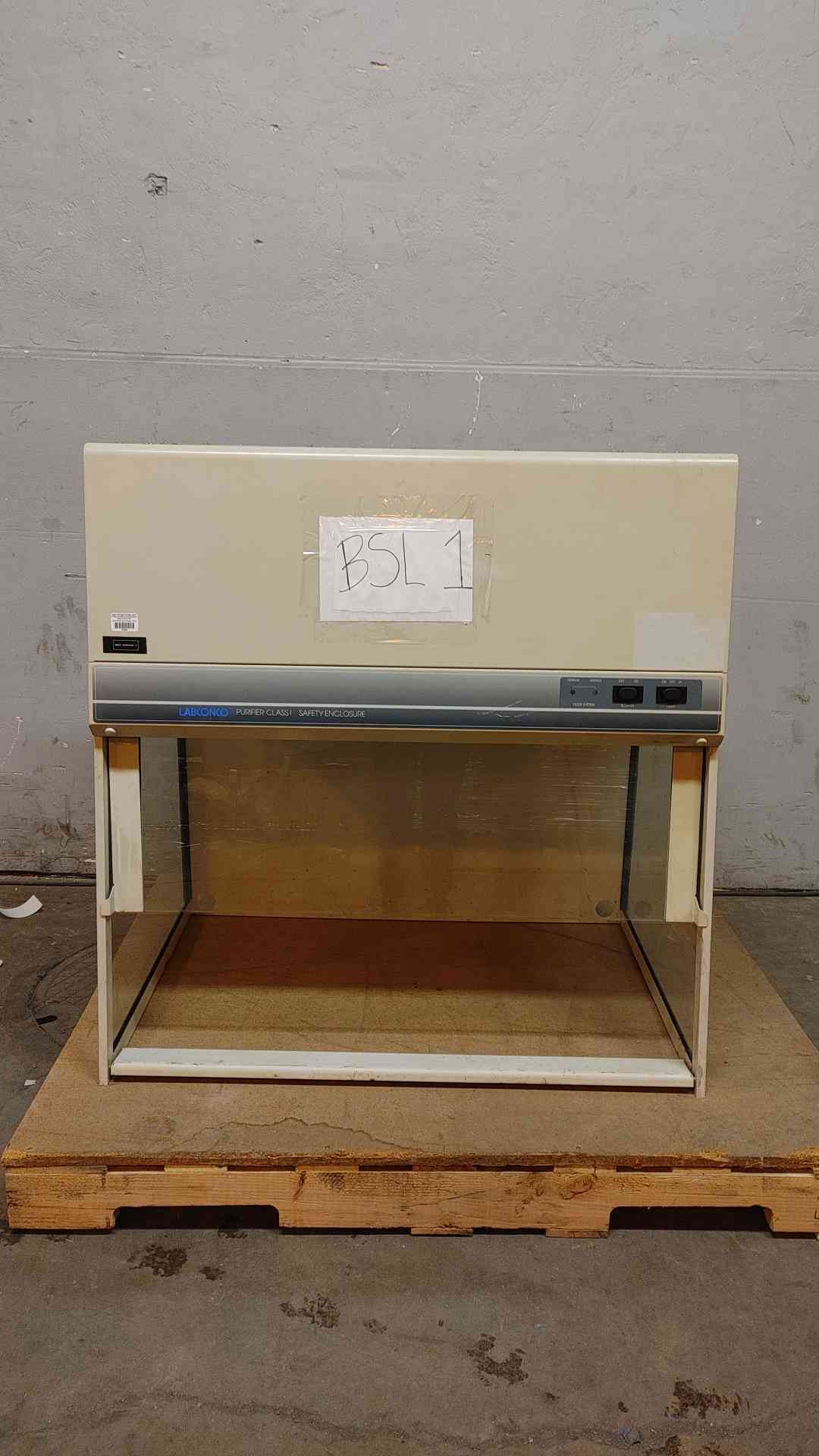 3' Labconco Bench Fume Hood BSC Biosafety 115VAC 1PH 2.5A 3730001