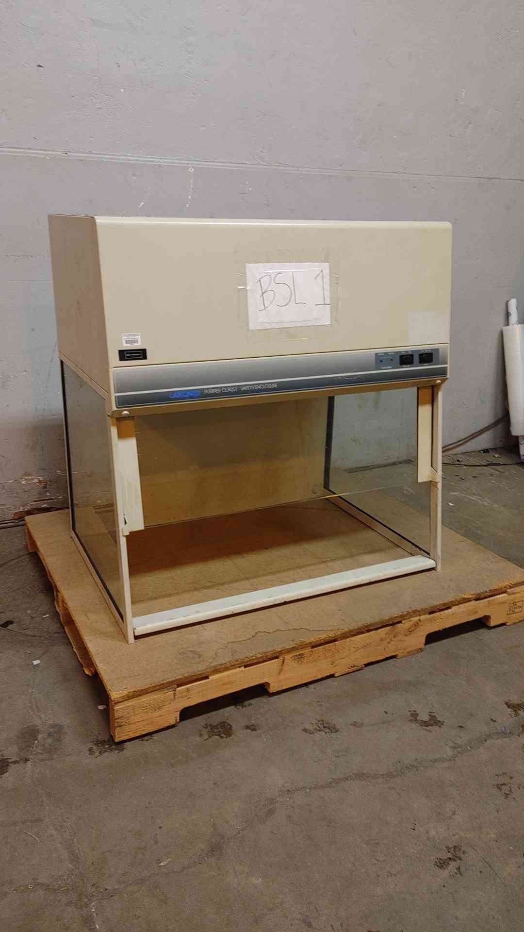 3' Labconco Bench Fume Hood BSC Biosafety 115VAC 1PH 2.5A 3730001
