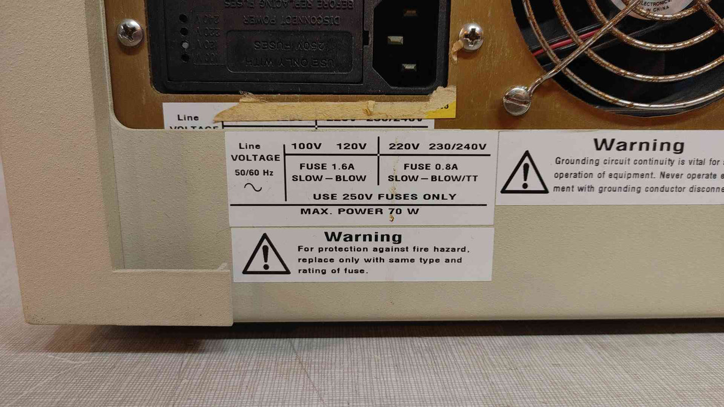 Perkin Elmer Series 200 LC Pump 120V 1.5A LR23329C (108035)