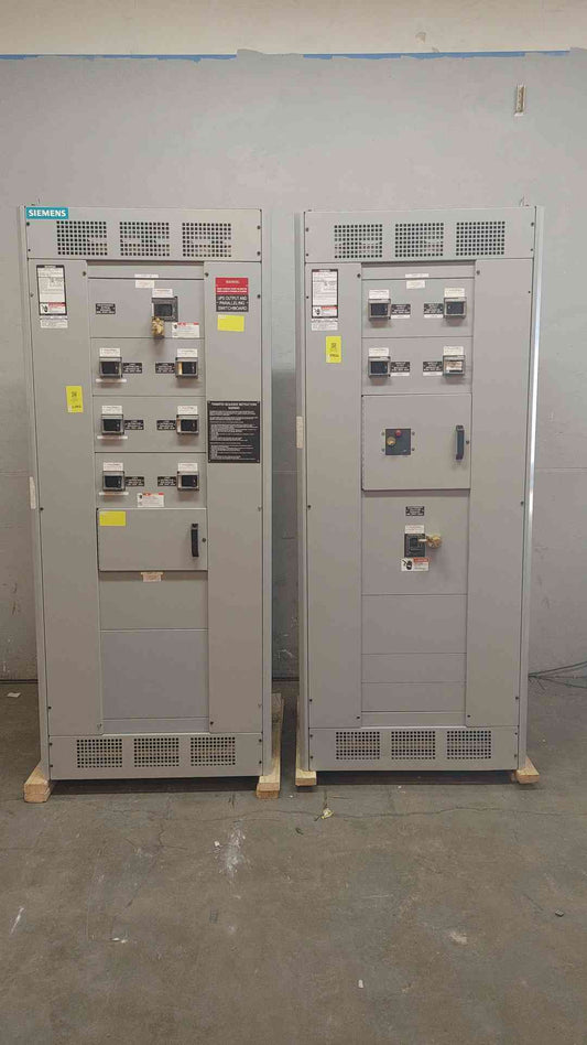 800A Siemens 2 Section Switchboard 480Y/277V 4W 2x 800A Main & 10x 350A Distribution
