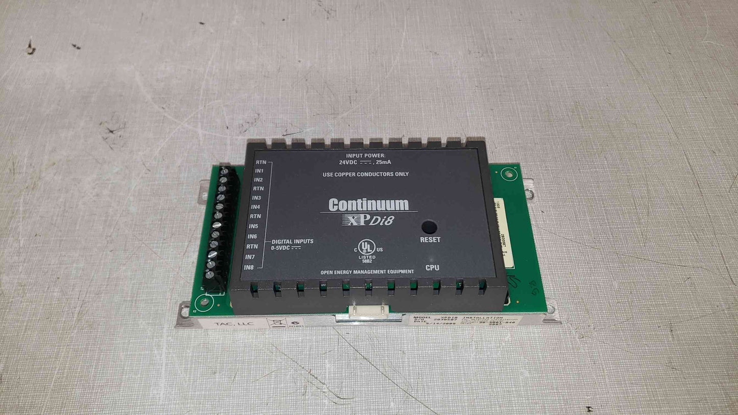 Continuum xPDi8 24VDC 25mA Model DI8