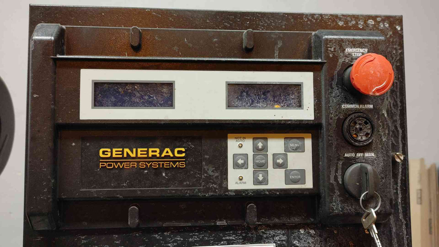 48KW 50KW Generac John Deere 4024 Diesel Generator 1PH 422Hrs '09 TESTED