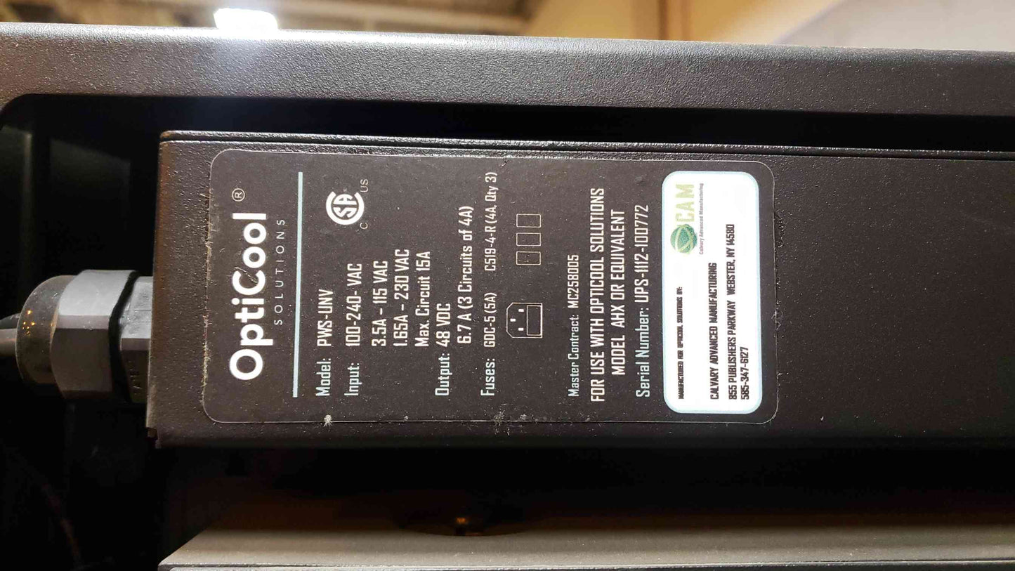 IBM Opticool Rolling Server Rack 7014-T42 Front Door Cooling 10KW R134 All Sides (108125)