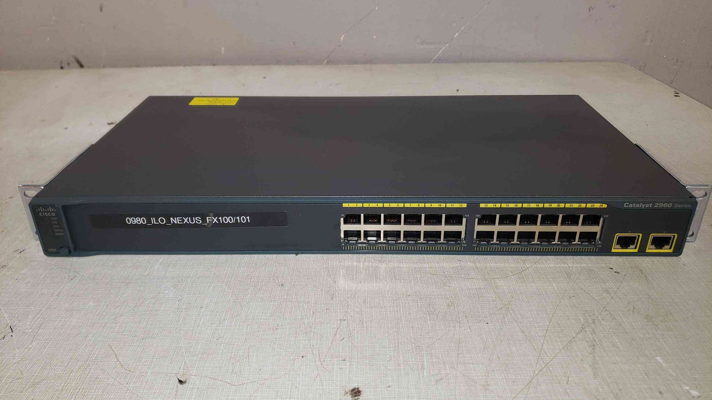 Cisco Systems Catalyst 2960 Series WS-C2960-24TT-L (SKU: 108149)