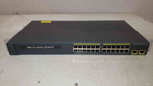 Cisco Systems Catalyst 2960 Series WS-C2960-24TT-L (SKU: 108149)