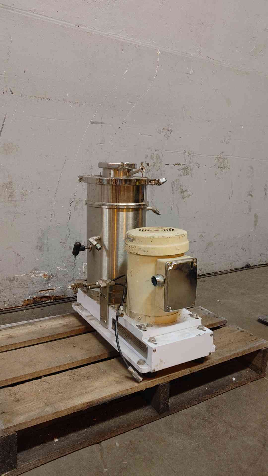 Powerfuge Pilot Centrifuge Separation System 120VAC 1PH Jacketed Stainless Steel