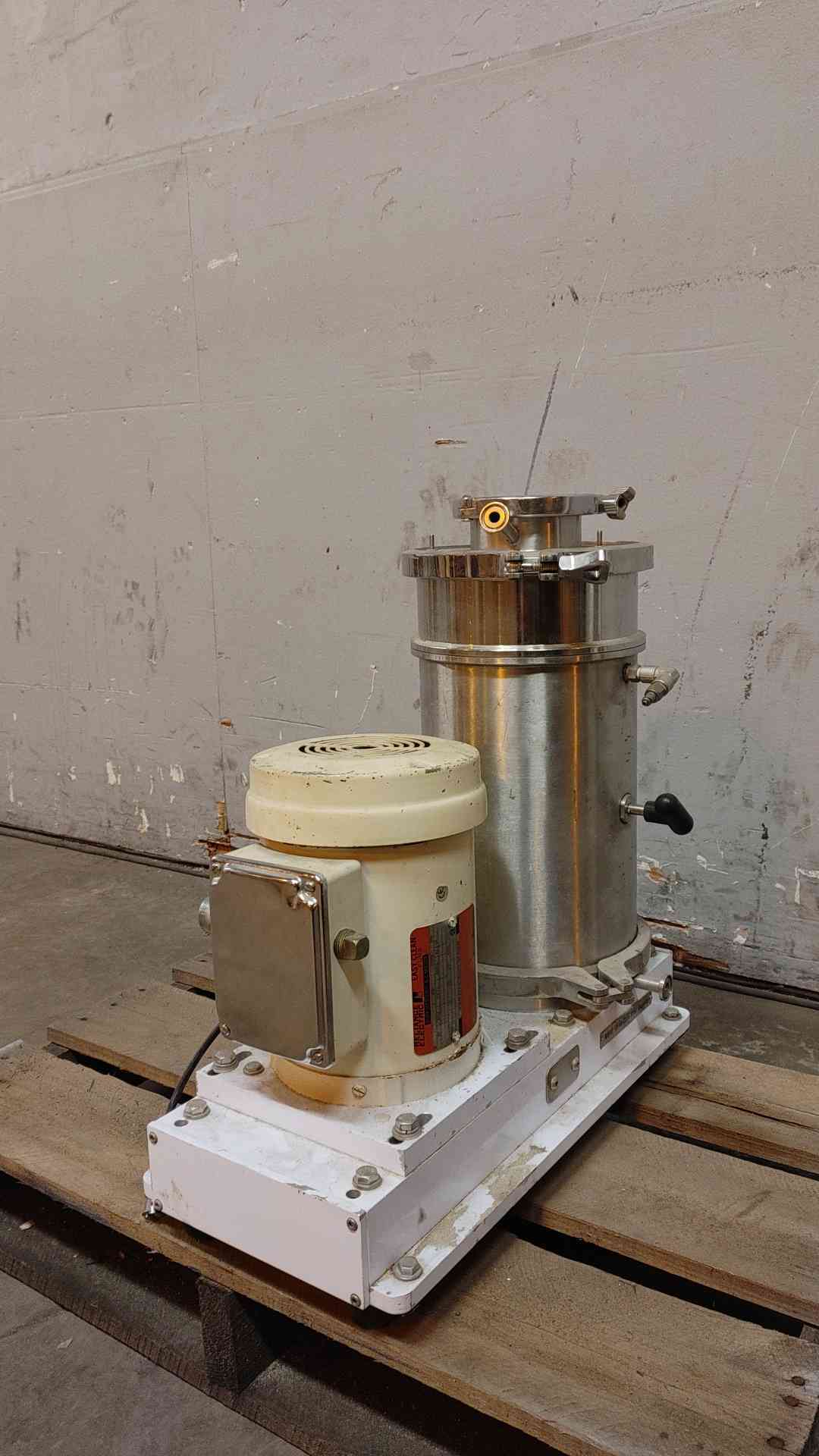 Powerfuge Pilot Centrifuge Separation System 120VAC 1PH Jacketed Stainless Steel