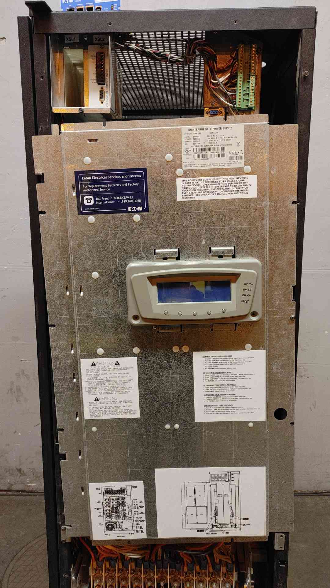 Eaton Powerware 9390-80 UPS 60KVA 208V (SKU: 108202)