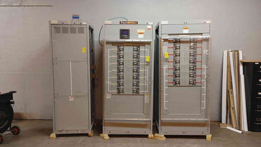 2000A GE Spectra Series Switchboard 3 Section 3PH 480V 28 Distribution & Meter