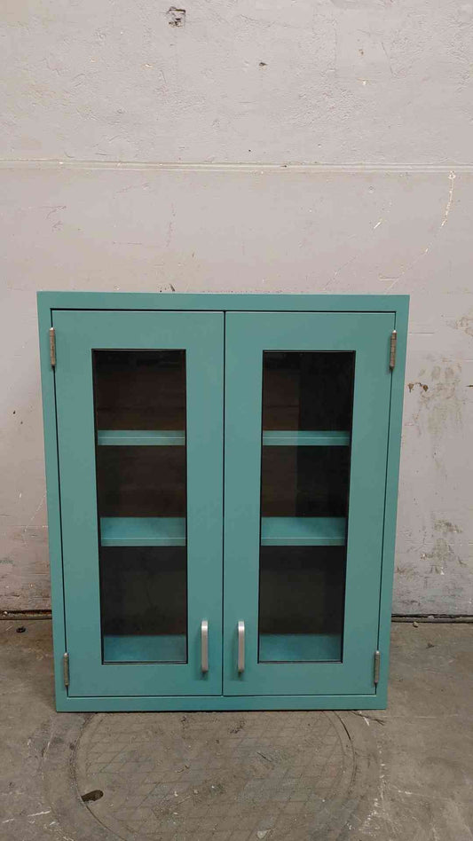 3' Duralab Dual Glass Doors Overhead Casework (108335)
