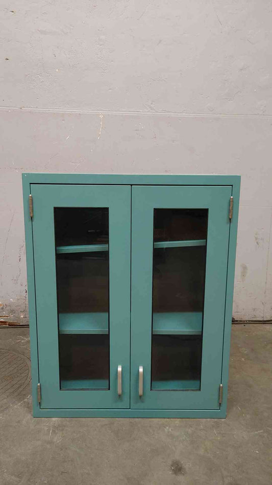 30" Duralab Dual Glass Doors Overhead Casework (108336)