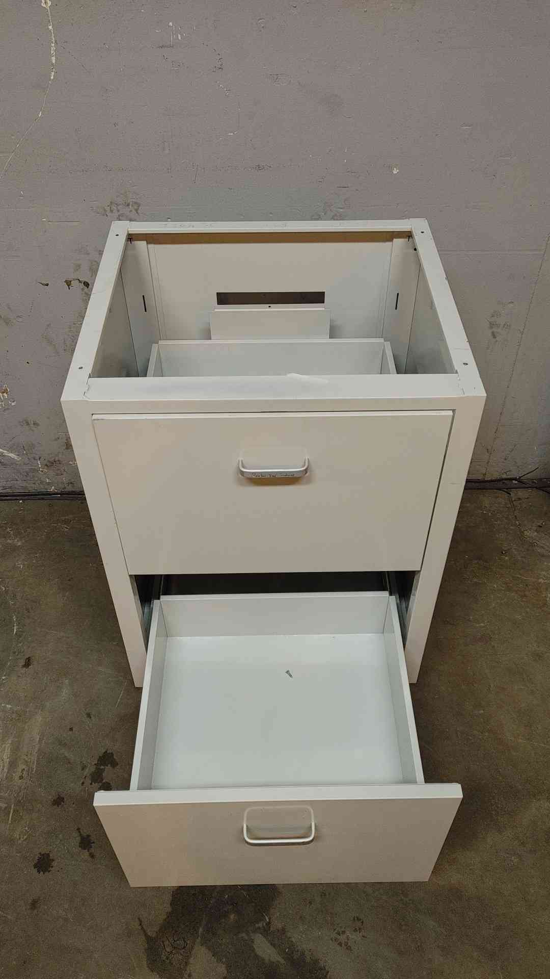 2' Duralab Drawers Only Casework White (108328)