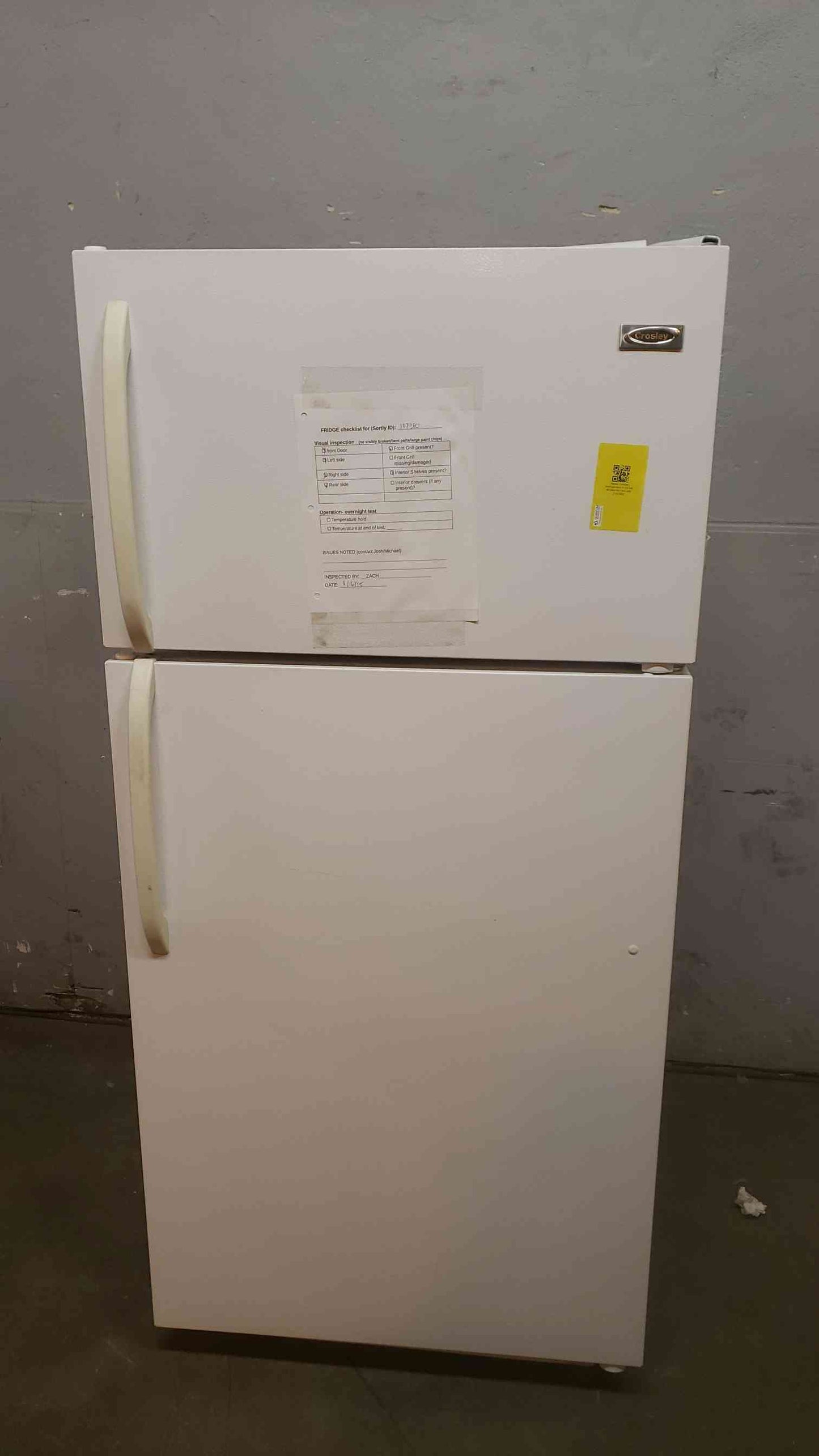 Crosley Refrigerator Freezer Combo 115V 6A R134A CRT181LWB (107380)