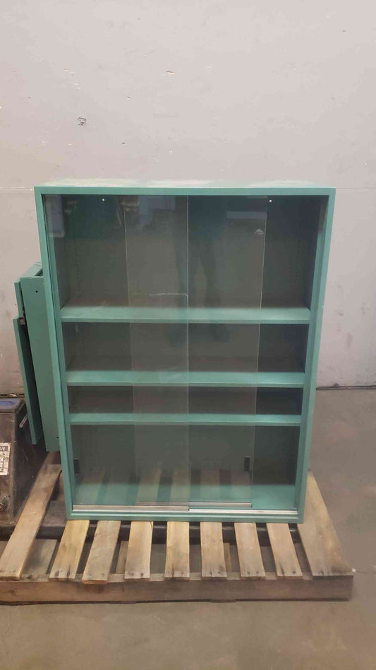 3' Sliding Glass Door Tall Overhead Casework (108497)