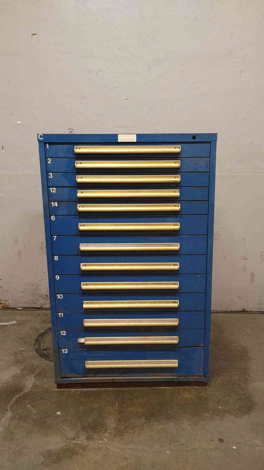 Equipto 5' Tall Metal Drawers Storage Blueprint Cabinet (108471)