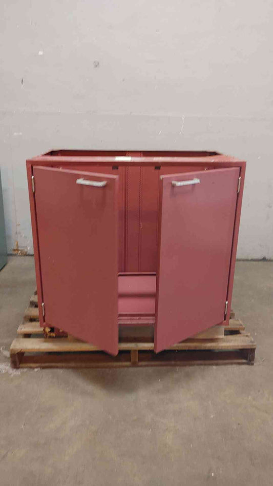 Hamilton 3' Metal Casework Cabinet Base with Doors (108580)