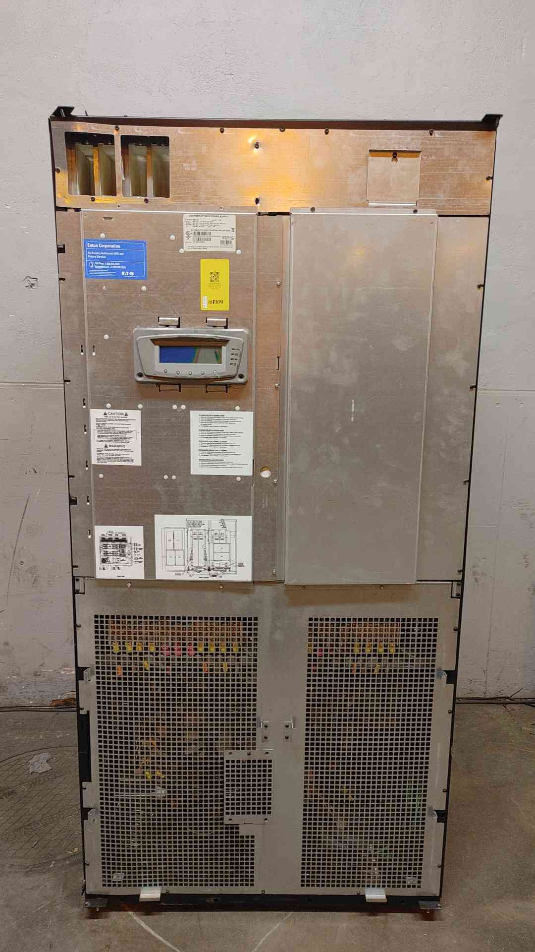 Eaton UPS 160KVA 480V 3PH 3W 9390-160 2012 AS IS for Parts (SKU:108204)