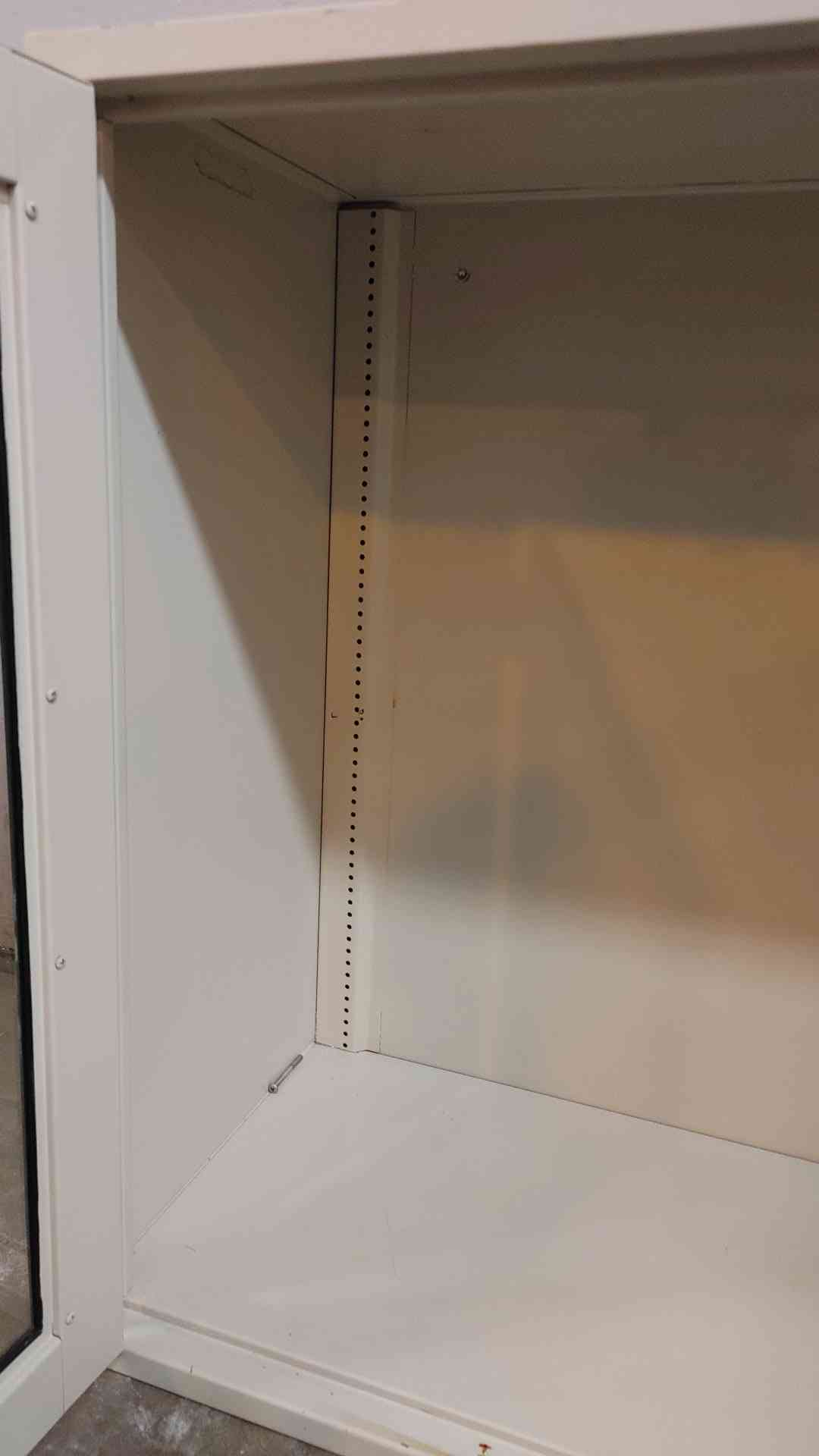 3' Hamilton Dual Glass Door Overhead Casework (108625)