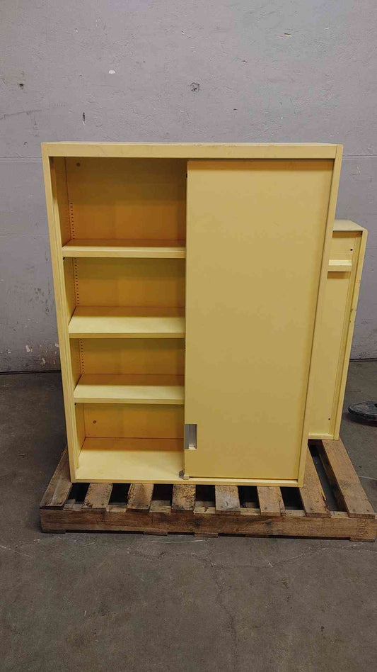 4' Tall Metal Sliding Doors Overhead Casework (108619)
