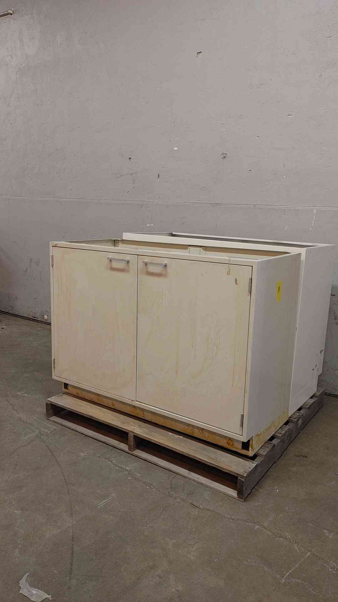 4' Hamilton Doors Only Sink Base Metal Casework Cabinet (108682)