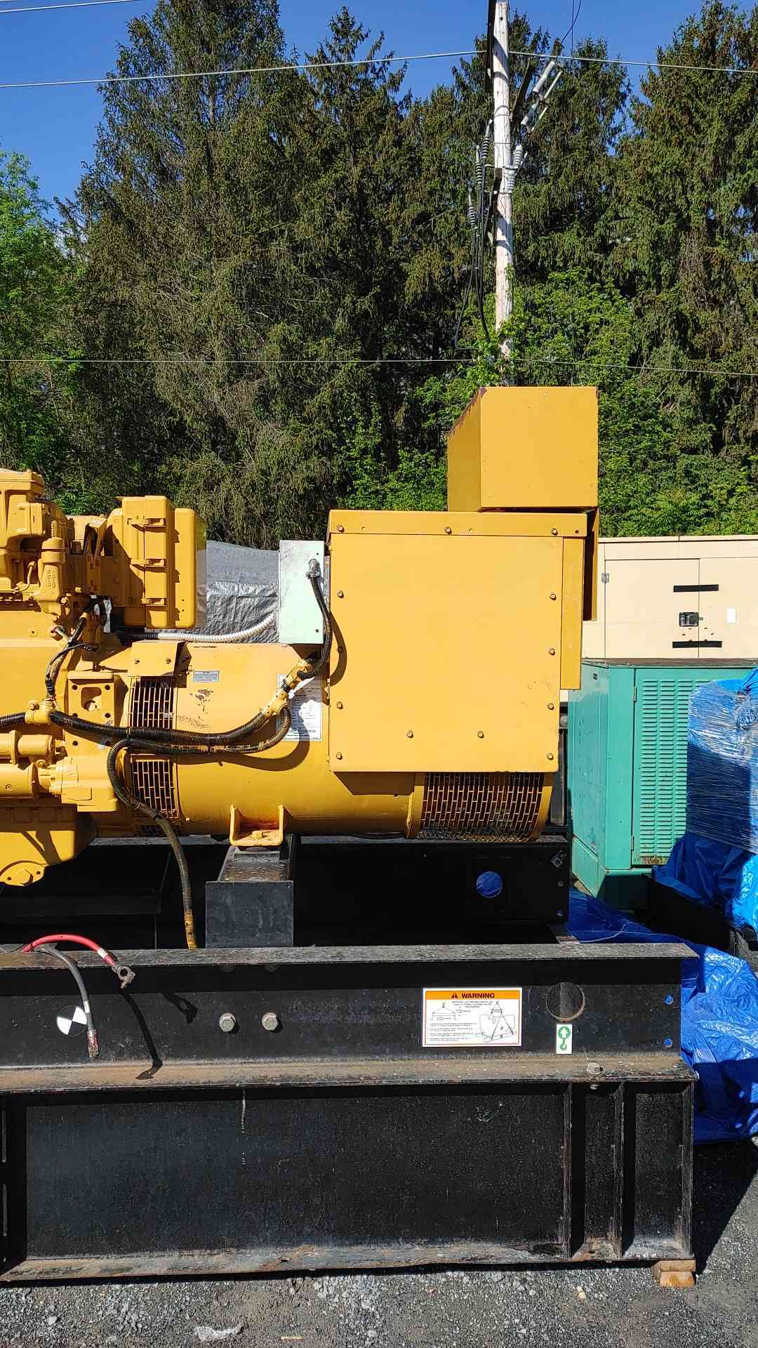 350KW Cat 3406 Caterpillar Generator 498Hrs Diesel '97 LOAD TESTED (108790)