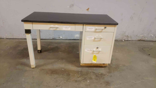 St. Charles Table with Casework (S6LLST4380)