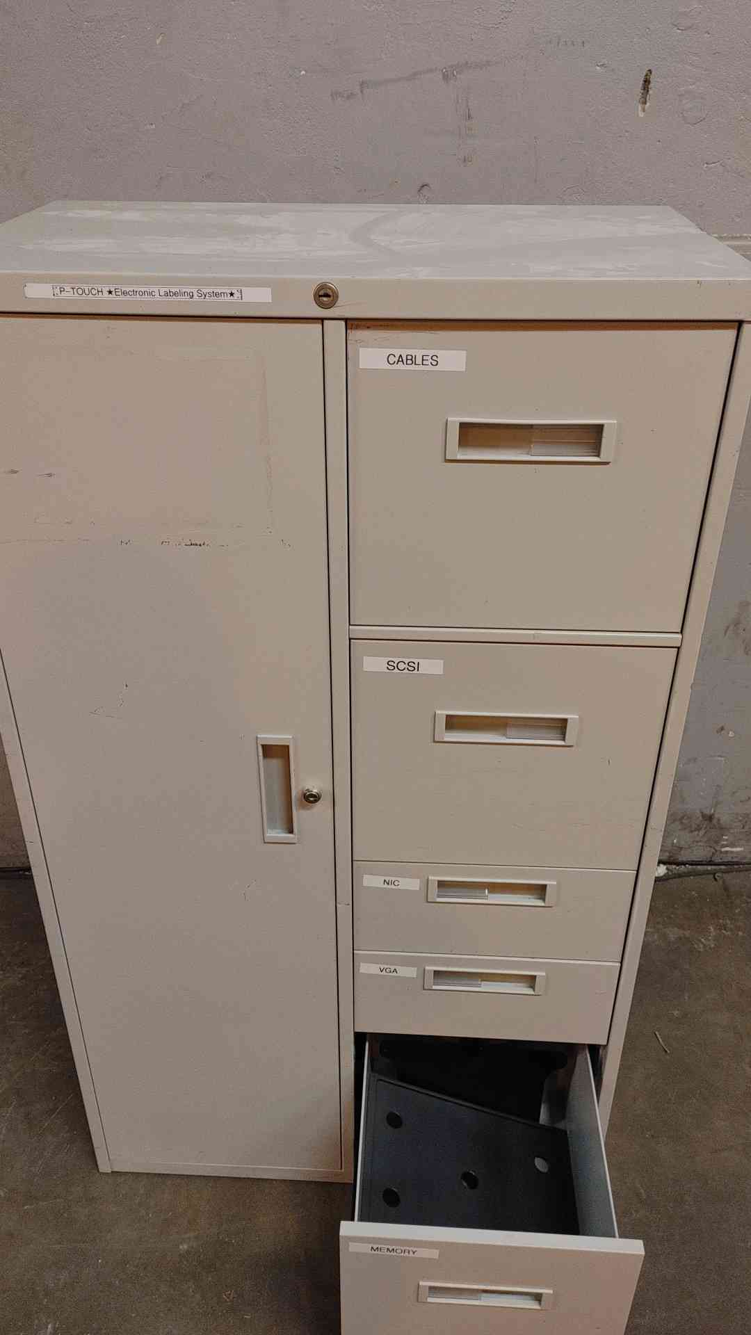 30" Mixed Filing & Storage Cabinet (108821)