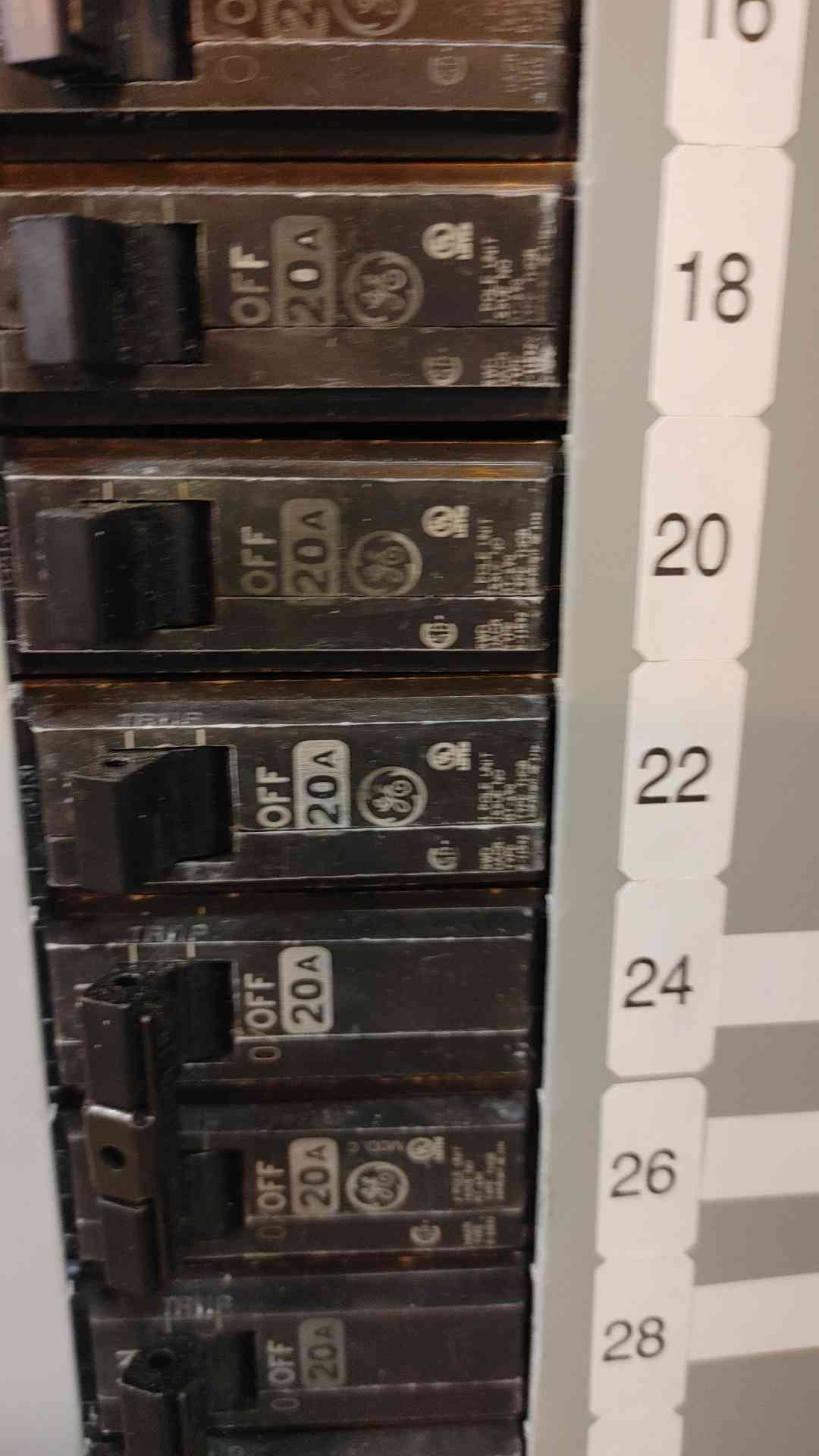 GE A Series Panelboard AQU3422RCX 225 AMP 208Y/120 V 3 PHASE 4 WIRE (108841)